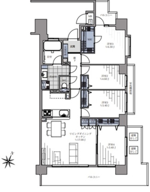 物件画像 クレッセント東京リプライム 3階