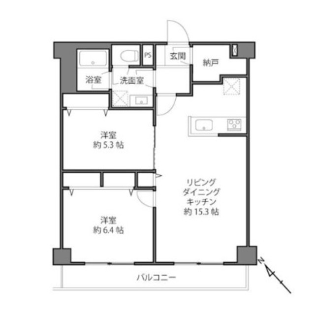 物件画像 千石明穂ハイツ 4階
