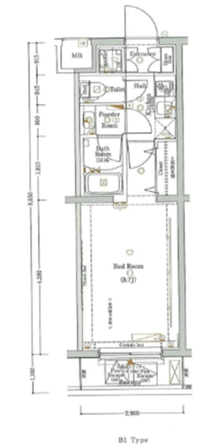 物件画像 ログ西馬込（Log NISHIMAGOME） 3階
