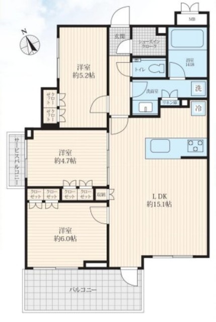 物件画像 プレシス千歳船橋 5階