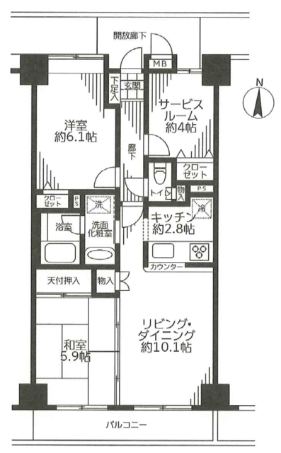 物件画像 ヴェラハイツ錦糸町 5階
