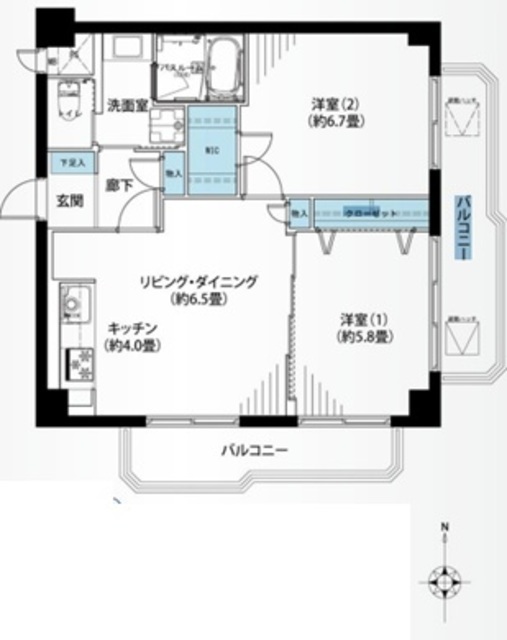 物件画像 ライオンズマンション柳島 2階