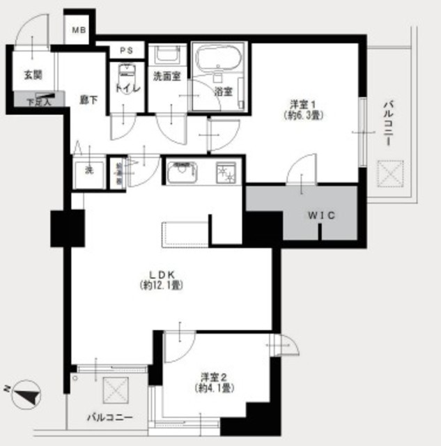 物件画像 東急ドエル・アルス根津 11階
