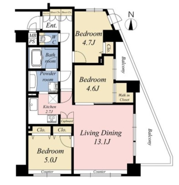 物件画像 ラヴォア荻窪 3階