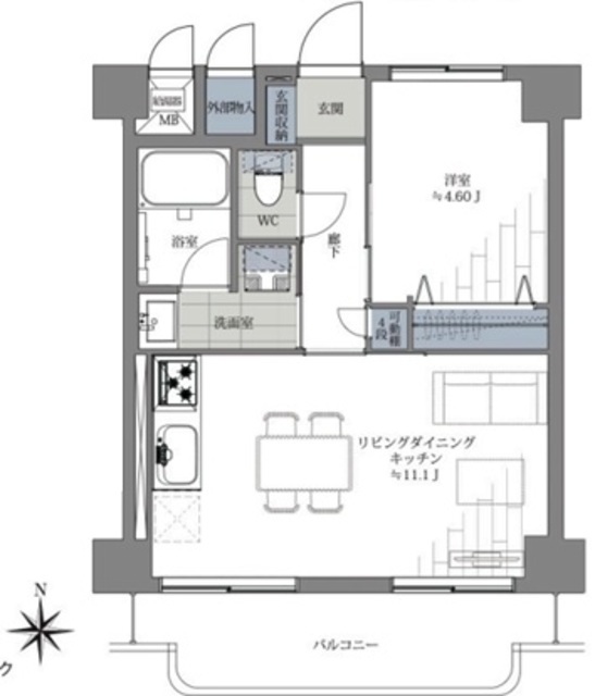 物件画像 ライオンズマンション門前仲町第6 11階