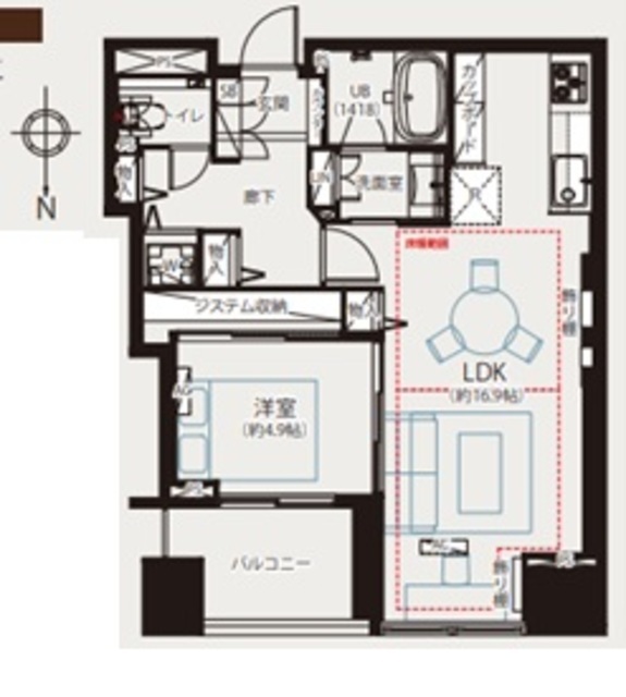 物件画像 シティタワーズ豊洲ザ・ツインノースタワー 26階