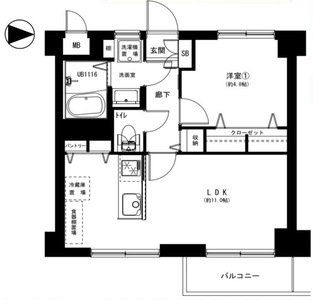 物件画像 レック八幡山マンション 3階