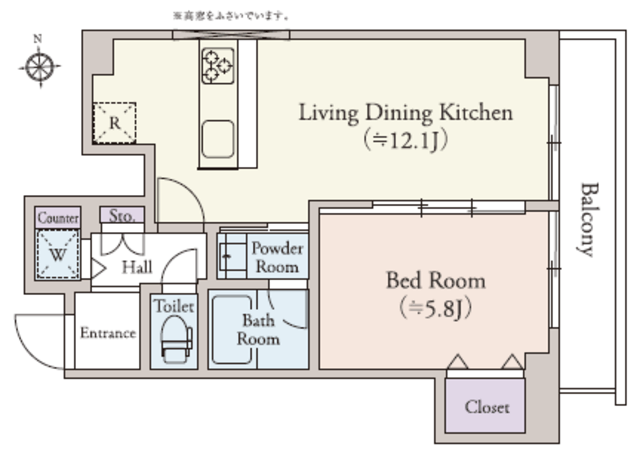 物件画像 シャトレー西蒲田 4階