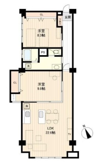 物件画像 松風園ハイツ 10階
