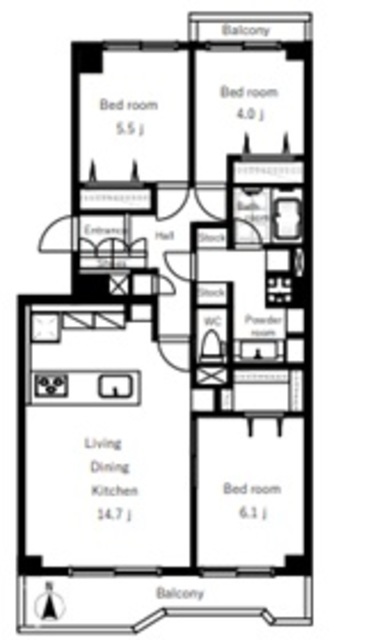 物件画像 シティコープ八潮台 5階