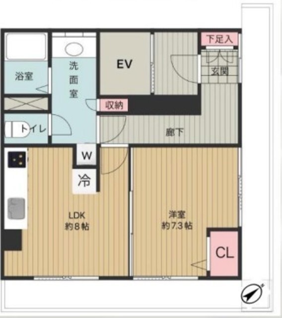 物件画像 桔梗ハイツ西五反田 8階