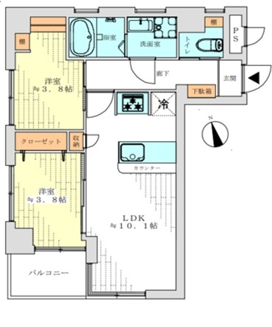 物件画像 エクレール五反田 7階