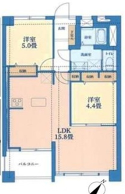 物件画像 大森駅前住宅 8階