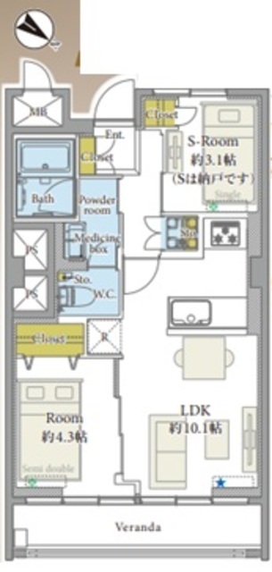 物件画像 シャトー赤坂台 2階