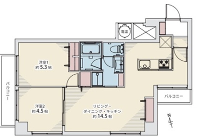 物件画像 芝マンション 4階