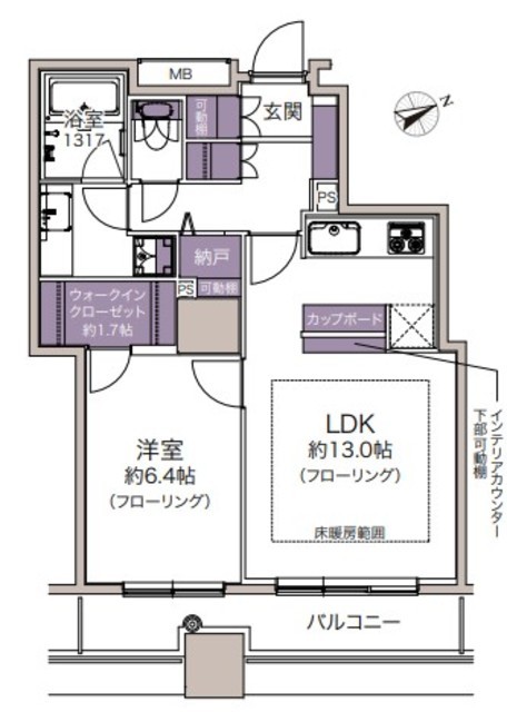 物件画像 西早稲田シティタワー 6階