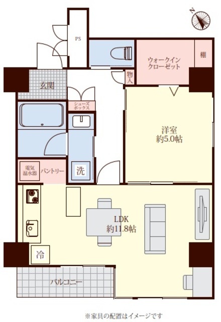 物件画像 グローリア駒込 4階