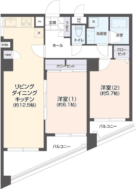 物件画像 サンフラワー等々力 2階
