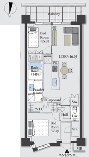 物件画像 パークシティ高田馬場 4階