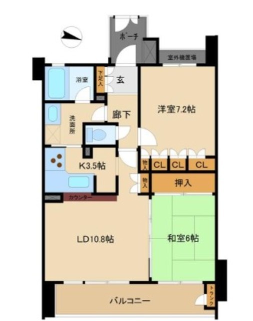 物件画像 クリオ世田谷上祖師谷壱番館 3階