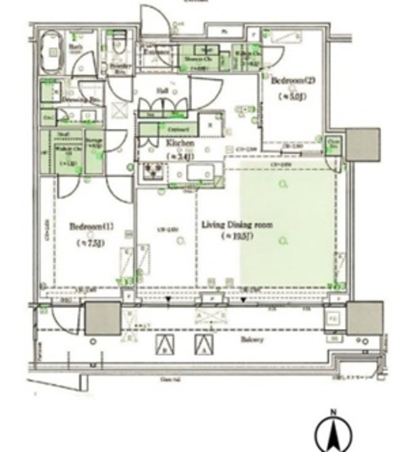 物件画像 ライオンズ四谷タワーゲート 26階