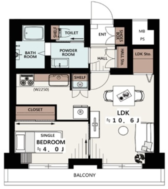 物件画像 目黒ペアシティ 3階