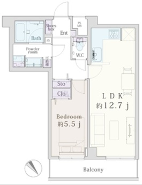 物件画像 ライオンズガーデン幡ヶ谷 4階