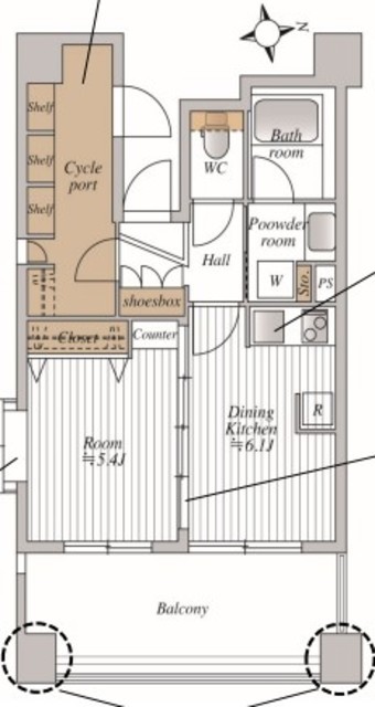 物件画像 ルモンド恵比寿 4階