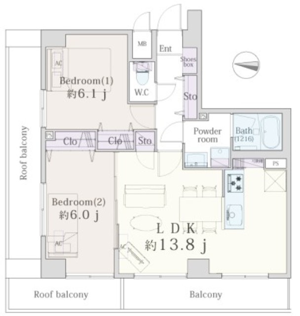 物件画像 グランベル上野の杜 7階
