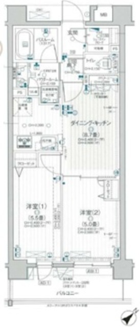物件画像 デュオステージ押上シャインコート 3階