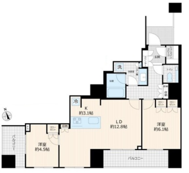 物件画像 ブランズ麻布狸穴町 2階