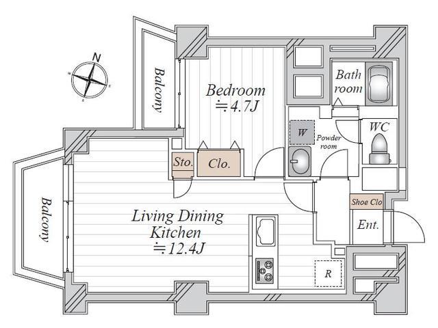物件画像 東急ドエル・アルス石川台B棟 1階