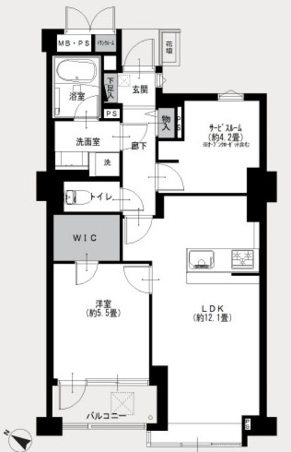 物件画像 グランドメゾン幡ヶ谷 1階