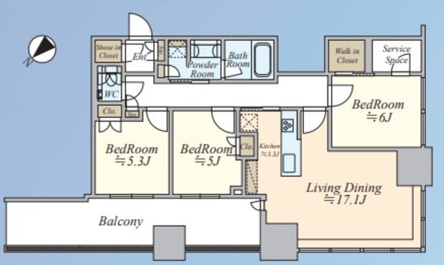 物件画像 キャピタルゲートプレイスザ・タワー 11階