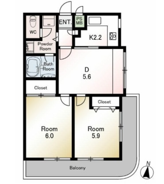 物件画像 パレ・ドール用賀 1階