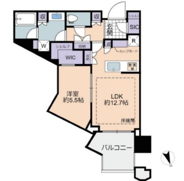 物件画像 パークタワー勝どきミッド 23階