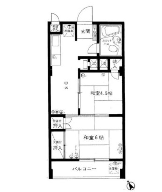 物件画像 ワコー高田馬場マンション 5階
