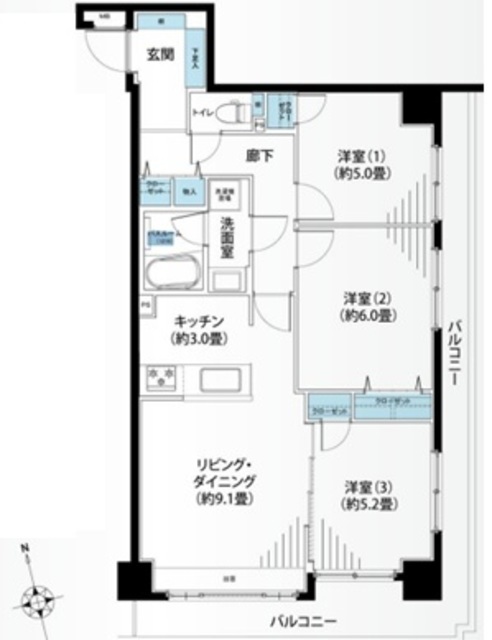 物件画像 キャピタルプラザ浅草 6階