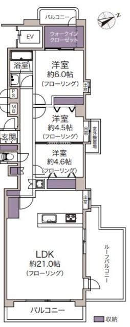 物件画像 ライオンズガーデン浜田山 2階