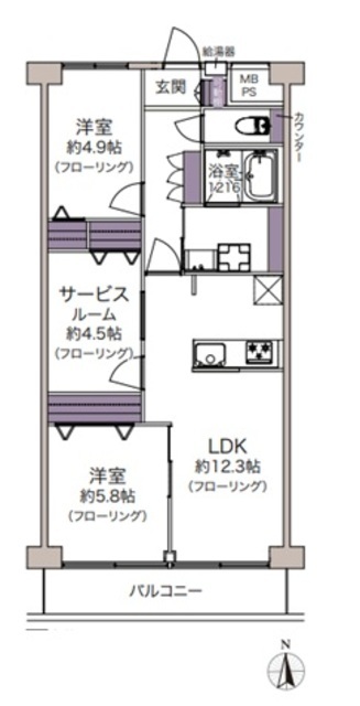 物件画像 東大島ハイライズ 2階