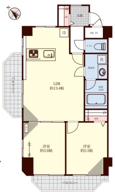 物件画像 ライオンズマンション中落合 5階