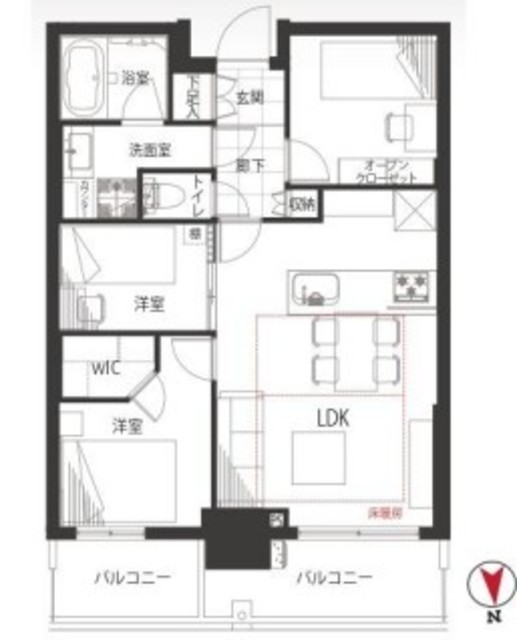 物件画像 グローバルフロントタワー 18階