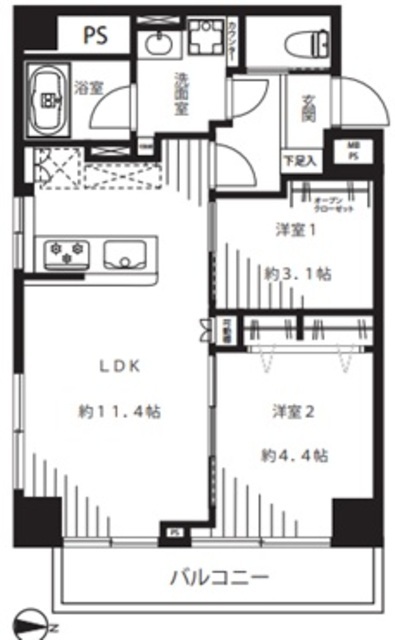 物件画像 グランドメゾン扇橋 5階