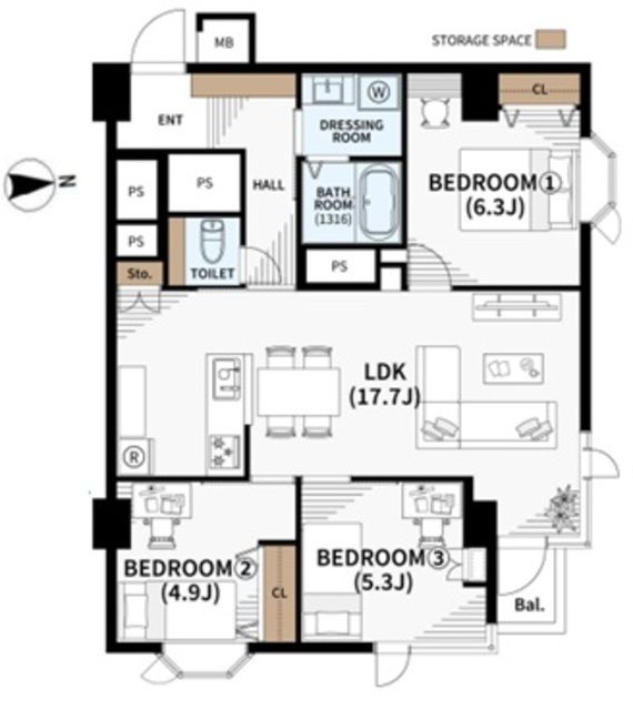 物件画像 豊栄荻窪ステーションプラザ 5階