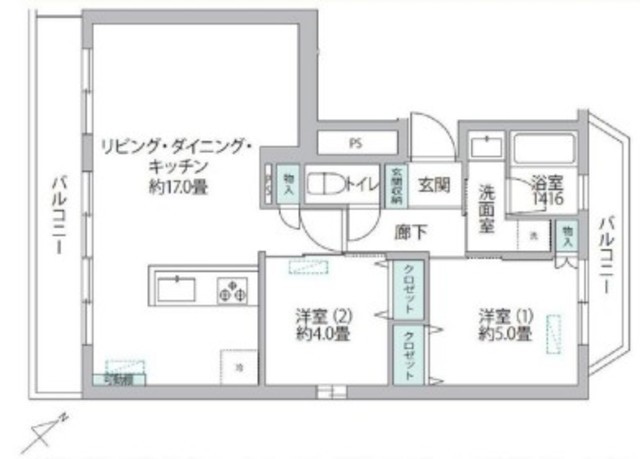 物件画像 六義園サマリヤマンション 5階