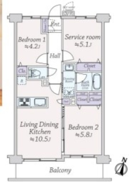 物件画像 ライオンズマンション世田谷若林 3階