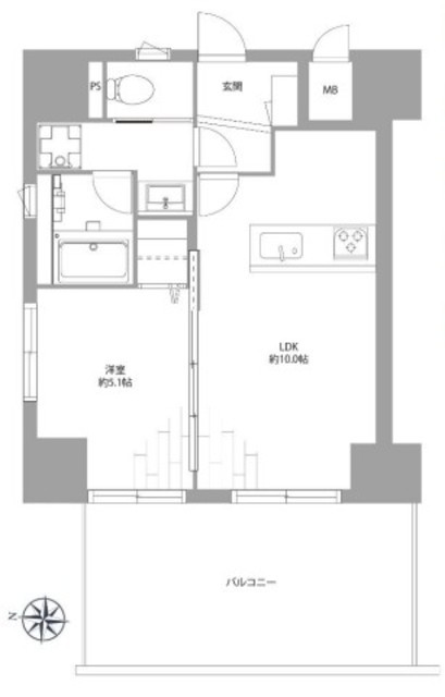物件画像 朝日シティパリオ三ノ輪 2階