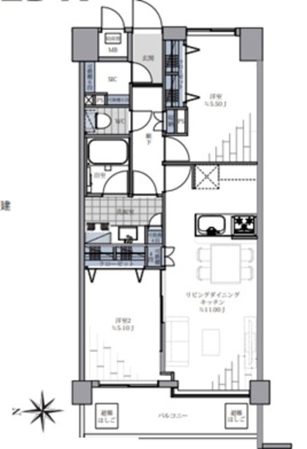 物件画像 菊川ガーデンハウス 2階