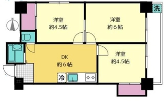 物件画像 シャトレー西蒲田 3階