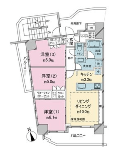 物件画像 レジデンシア浅草追分 12階